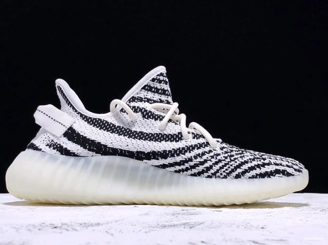 Yeezy Zebra CP9654 White Black 350 Boost V2 Adidas 0810